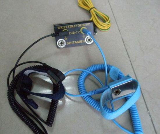 Dual-Banana-Plug-Ground-Anti-Static-Socket